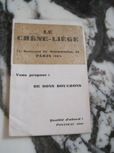 KATALOG KORKEN "DIE KORKENEICHE" Pontneau Îné 1934 - Bild 1 von 3