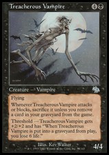 Magic the Gathering MTG Treacherous Vampire (75) Judgment   NM