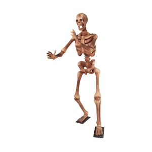 Reaching Skeleton Statue Fun Halloween Figure Spooky Prop Lifesize Models - Picture 1 of 6