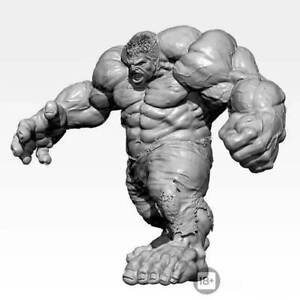 1/4 450mm 3D Print Superhero Model Kit Hulk Unpainted