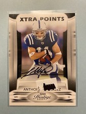 A36,073 - 2009 Playoff Prestige Xtra Points Autographs #45 Anthony Gonzalez/100