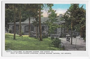 New Market VA Office Building Endless Caverns Vintage Postcard - Picture 1 of 2