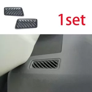 Matte Black 2PCS Instrument L&R Air Outlet Vent Trim For Toyota RAV4 2019-2023 - Imagen 1 de 4
