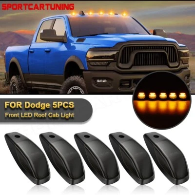 Luz de circulación LED para techo de cabina para camioneta Ram 2500 3500 4500 5500 2019-2024 4D Foto 1 de 4