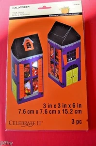 Halloween Treat Boxes 3 pc Set by Celebrate It New - Picture 1 of 1