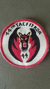Parche 44o Escuadrón de Combate Táctico Tacfitron de la USAF - Imagen 1 de 1