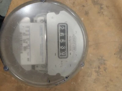 LANDIS & GYR, L&G, ELECTRIC WATTHOUR METER (KWH) MX , 240V, FM2S, 200A, EZ READ - Image 1 of 4