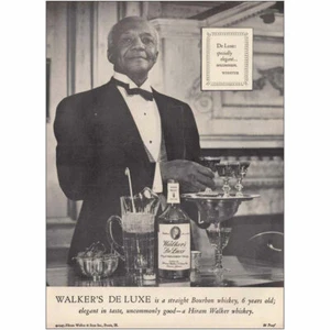 1947 Hiram Walker Whiskey: Webster, Specially Elegant Vintage Print Ad - Picture 1 of 1