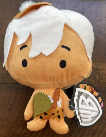 NEW Flintstones 8” Bamm-Bamm Plush Toy Factory RARE Warner Bros Licensed Chibi Cover