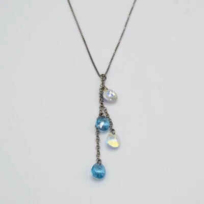 Collana Chimera in argento 925 con cristalli Cod.L.58 - Immagine 1 di 4