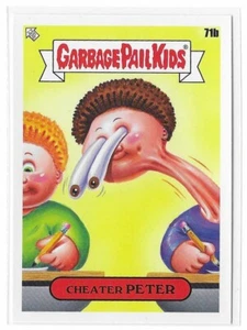 2020 Garbage Pail Kids Late to School Cheater Peter 71b GPK - Picture 1 of 2