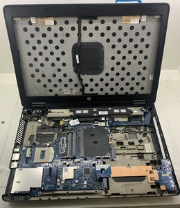 HP Z Book 15 G2 Gehäuse mit Displayrahmen und defekten Bord Nr.3 - Bild 1 von 4