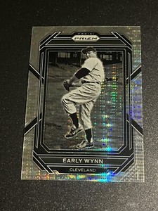 2023 Panini Prizm Baseball Early Wynn #298 Hyper Prizm - Cleveland