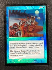 OVERBURDEN Prophecy MTG Magic the Gathering Foil Card