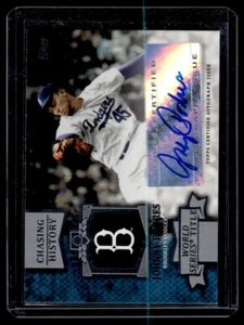 2013 Topps Chasing History Autographs Johnny Podres Auto Brooklyn Dodgers - Picture 1 of 2