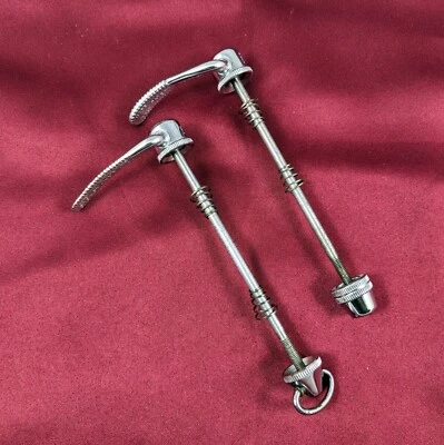 Vintage Campagnolo Front QR Skewer Brev Camp 100x9 MINT OPTIONS - Image 1 of 4