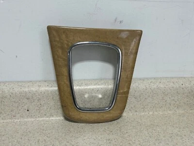 2002-2008 Jaguar X-type Interior Floor Shifter Trim Bezel Wood Grain OEM - Image 1 of 4