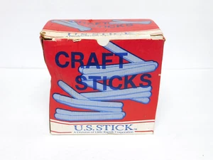 Palos artesanales de colección. EE. UU. Stick Co. Nueva caja abierta de 1000 palos tipo helado de 4,5" - Imagen 1 de 4