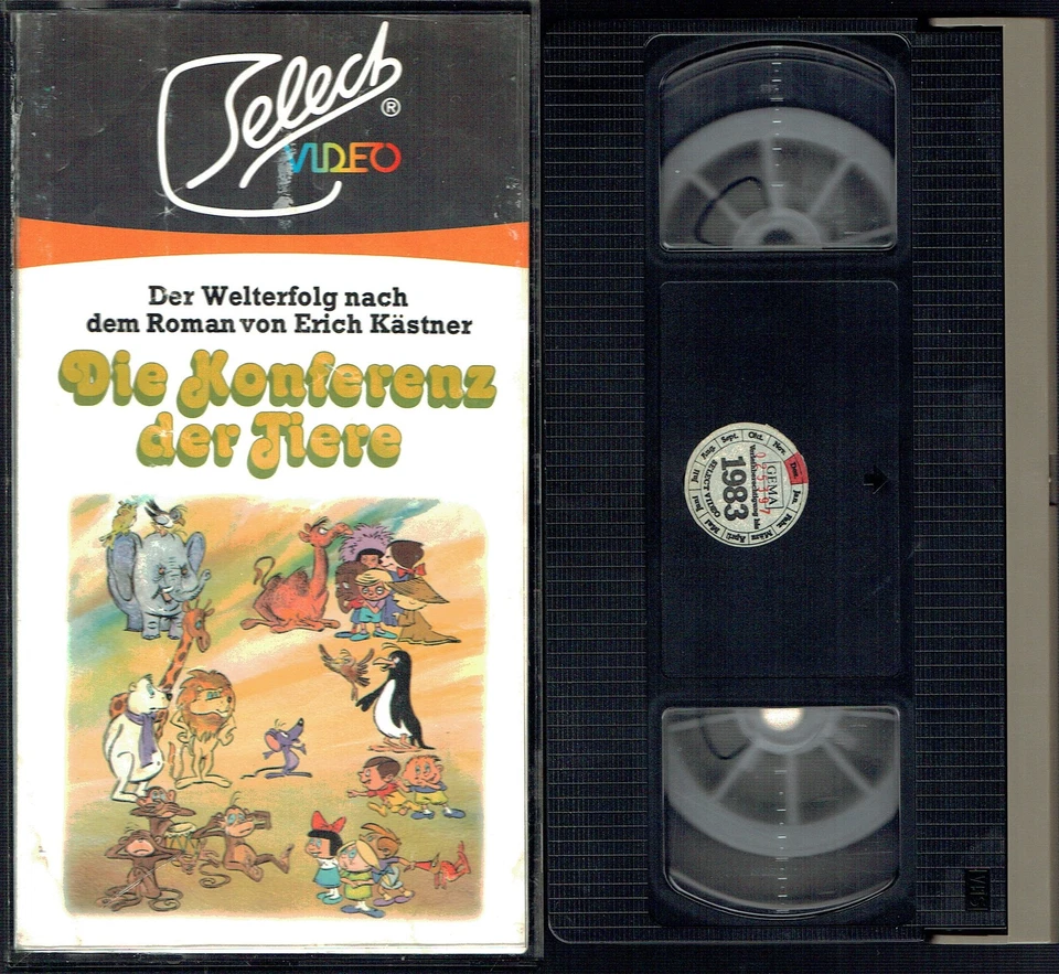 (VHS) Die Konferenz der Tiere - Zeichentrickfilm ... Select Video (Glasbox) - Bild 1 von 1