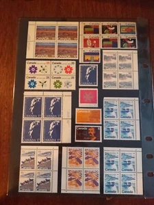 76 Canada Stamps, Diefenbaker, Christmas,Pierre Laporte,The Algonquins,P.E.I. - Picture 1 of 5