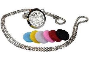 Medaglione diffusore aromaterapia acciaio inox chirurgico ferro battuto 316L - Foto 1 di 6