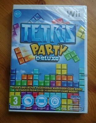 Brand New Sealed Tetris Party Deluxe for Nintendo Wii PAL - Image 1 of 2