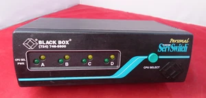 Personnel Noir Boite Servswitch 4 Port Ps/2 & Svga KVM Modèle SW626A-R2 - Photo 1/3