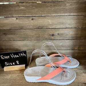 Womens Everhealth Comfort Cushioned Sandals Thong Flip Flops Size 8 M GUC