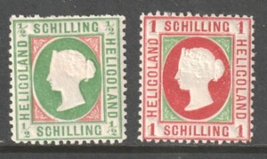 HELIGOLAND 1869 - 72 QUEEN VICTORIA - Picture 1 of 2