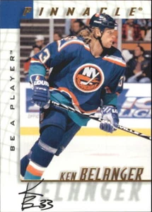 1997-98 Be A Player Autographs #145 Ken Belanger - NM-MT - Picture 1 of 2