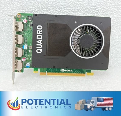 Pre Owned | NVIDIA Quadro M2000 4GB GDDR5 PCIe x16 Graphics Card - Black - Image 1 of 4