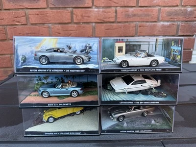 Lote/colección de trabajo James Bond 007 - escala 1:43 sin usar, en caja Foto 1 de 4