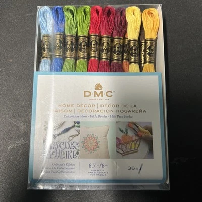 DMC Home Decor Embroidery Floss Collector's Edition 36 colors 8.7 yd/skein - Image 1 of 3
