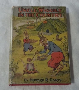 1940 Onkel Wiggily auf dem Land von Howard R. Garis - Kinderbuch mit DJ - Bild 1 von 13