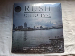 RUSH OHIO 1975 AGORA BALLROOM BROADCAST MINT *SEALED* DOUBLE GREY LP - Picture 1 of 3