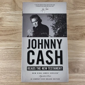 Johnny Cash Reads the New Testament (2011, Compact Disc, Unabridged Edition) - Picture 1 of 10