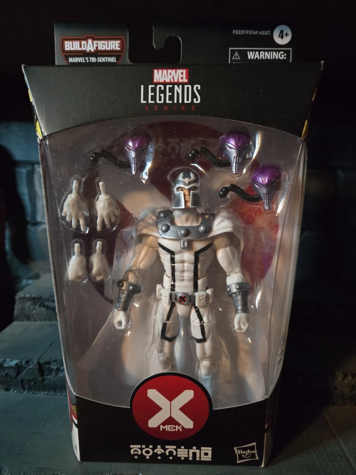 Figura de acción Marvel Legends X-Men House of X Magneto Tri-Sentinel BAF wave Foto 1 de 1