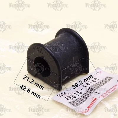 OEM Toyota 4RUNNER COROLLA / Lexus GX470 Rear Stabilizer Bar Bushing 48815-14140 - Image 1 of 4