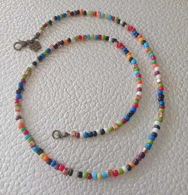 Collana da Uomo di perline collanine colorate  💙 LuaCreazioni 💙 - Immagine 1 di 4