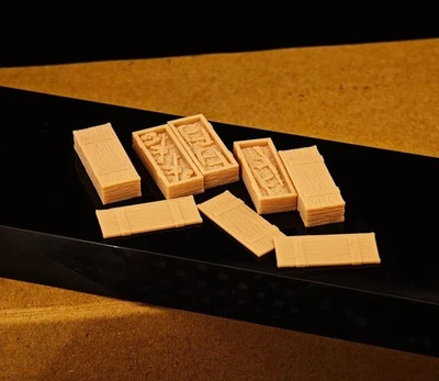 3D-печать 1/72 Второй мировой войны огнестрельного оружия деревянная коробка неокрашенный/5pc - Изображение 1 из 4