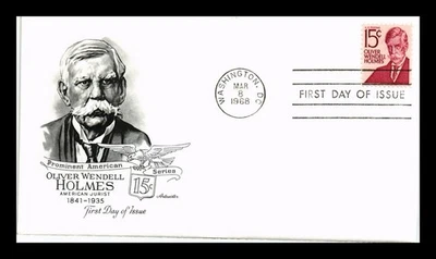 DR JIM STAMPS US COVER OLIVER WENDELL HOLMES PROMINENT AMERICANS FDC ARTMASTER - Image 1 of 2