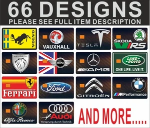 kreditkarte aufkleber skin alfa romeo audi aston martin bmw bugatti sticker - Bild 1 von 1