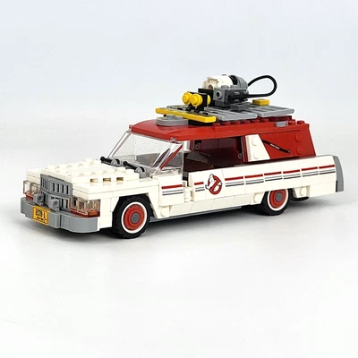 LEGO - 75828 - Ghostbusters Ecto-1 Car Vehicle - Incomplete Missing Parts Dusty - Image 1 of 4