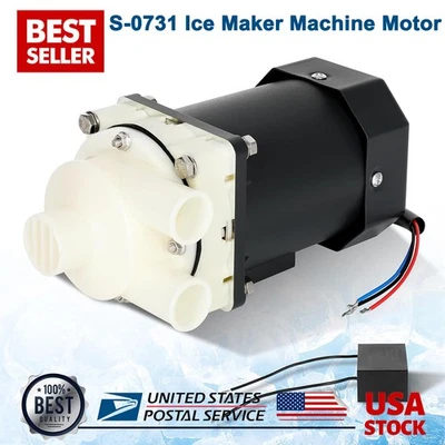 S-0731 Ice Machine Water Pump Motor for Hoshizaki 900-SD,KM-1300M,KM-1600M Serie - Image 1 of 4