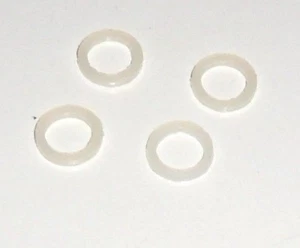 POLARIS NOS OEM SNOWMOBILE ATV NYLON WASHER PK LOT QTY 4 7555944 FAST FREE SHIP - Bild 1 von 2