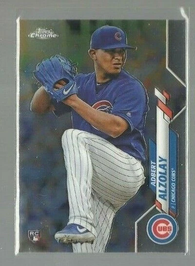 2020 Topps Chrome #110 Adbert Alzolay RC (ref 111810) - Image 1 of 1