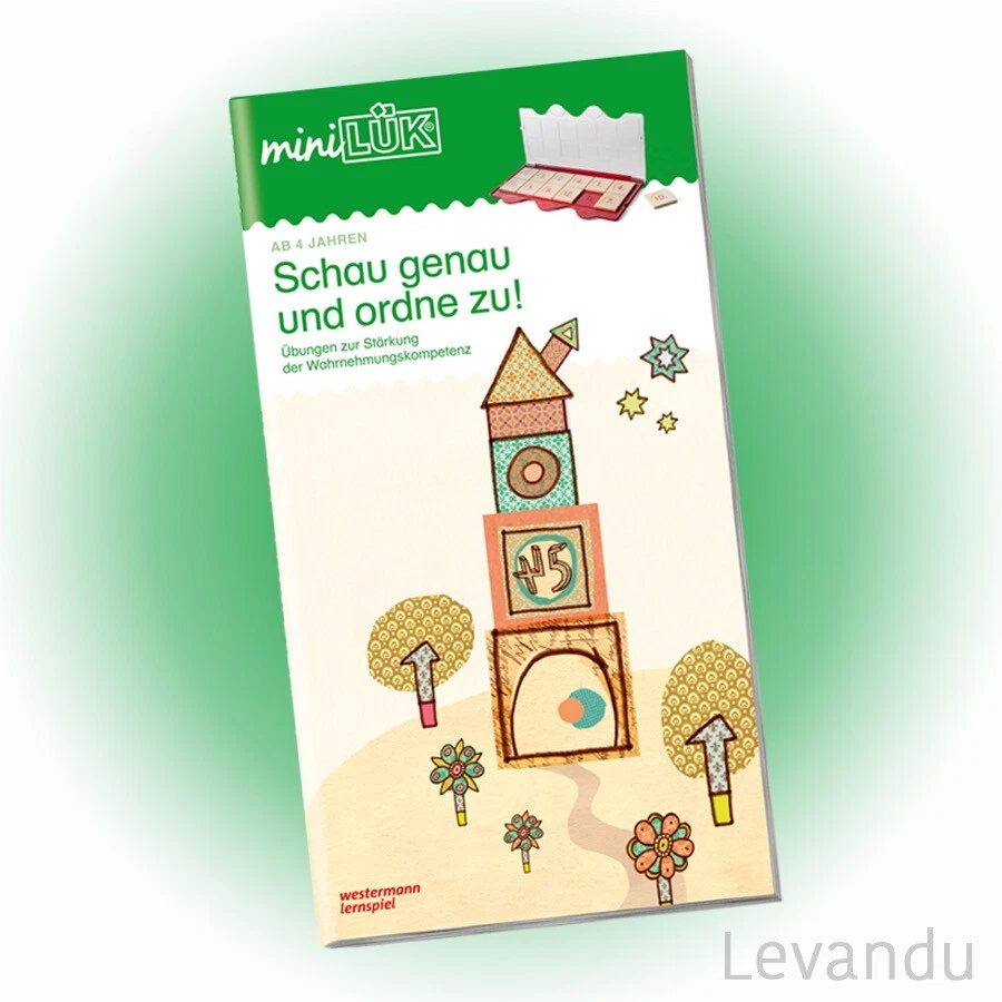 WESTERMANN mini LÜK Heft - Schau genau und ordne zu! (4262) - NEU