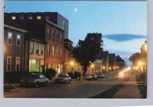 Looking West On Water Street, Old Charlottetown, PEI, Chrome Postcard #2 - Bild 1 von 2