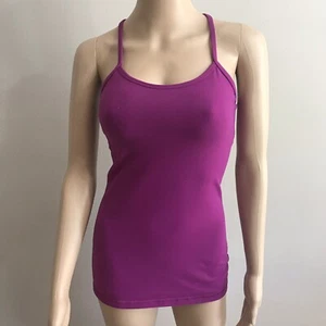 Lululemon Tanktop Gr. 4 Running Yoga Racerback lila fuchsia pink tailliert - Bild 1 von 7