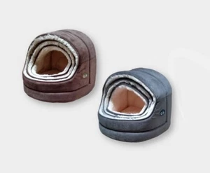 Hooded Dog Bed Large Bed Medium Dog Bed Small Hooded Bed Cat Hooded Bed - Picture 1 of 3